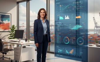 Hafenlogistik-Expertin für Digitalisierungsberatung