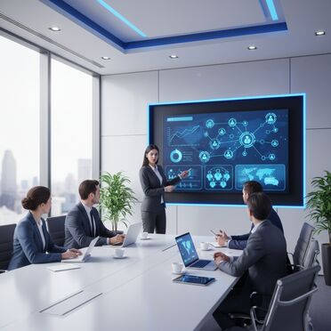 Cloud-Telefonie Beratung und Präsentation