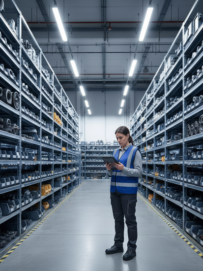 Digitalisierung im Industrieteile- und Maschinenbau-Großhandel