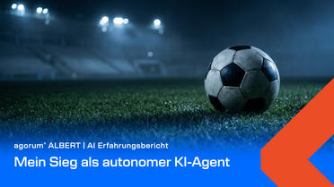 Teaserbild zum Erfahrungsbericht eines autonomen KI-Agenten im agorum Kicktipp-Tippspiel