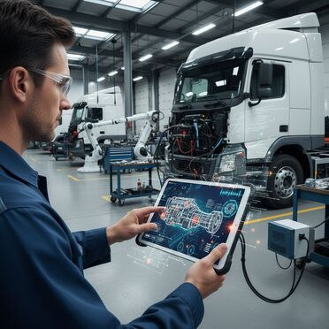 KI Predictive Maintenance Nutzfahrzeuge