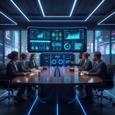 Business Meeting über E-Sports Digitalisierung