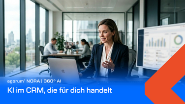 NORA 360 AI Teaserbild – KI im CRM, die für dich handelt
