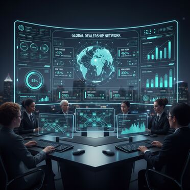 Vernetzte Autohaus-Standorte mit 360°-Management
