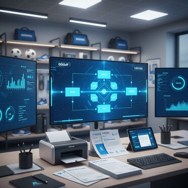 Automatisierte Rechnungsverarbeitung Sportartikelhandel