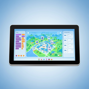 Digitales Besucherinformationssystem