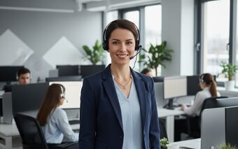 Ansprechpartnerin für Callcenter-Digitalisierung
