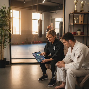 Digitale Kommunikation Schüler und Trainer