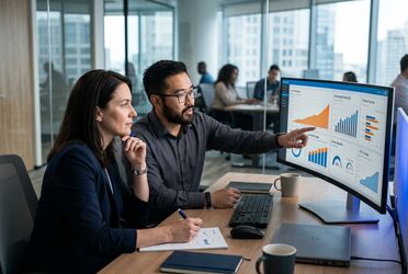 Controlling und IT analysieren den höheren Tokenverbrauch von Opus 5 anhand von Kosten-Dashboards