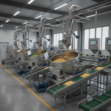 Automatisierte Produktionssteuerung in der Futtermittelherstellung