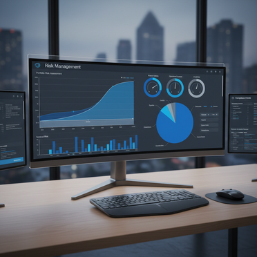 Risikomanagement und Compliance Dashboard