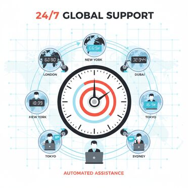 24/7 Verfügbarkeit durch KI-Chatbot