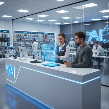 KI-unterstützter Kundenservice im Elektronikfachhandel