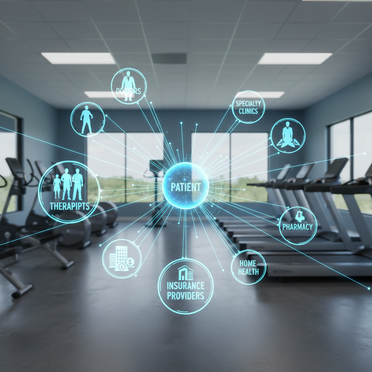 Vernetztes Patientennetzwerk im Rehabilitationszentrum