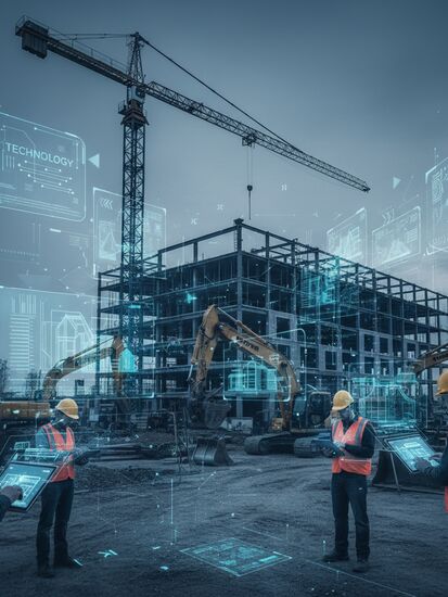 Digitalisierung im Baugewerbe mit KI-Technologie