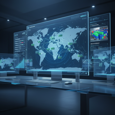 Digitales Container-Tracking Dashboard