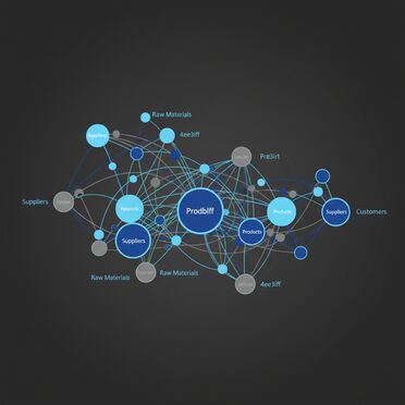 Vernetzung von Lieferanten und Materialbeziehungen