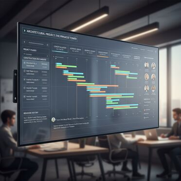 Digitales Planmanagement-Dashboard mit Versionierung