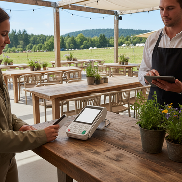 Digitale Gastronomie auf dem Campingplatz