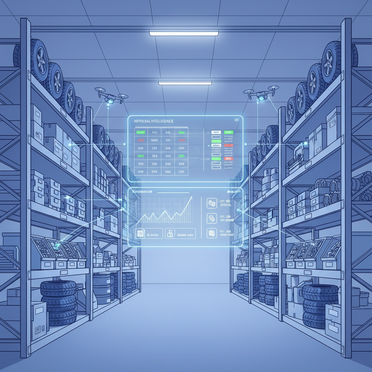 KI-gestützte Bestandsanalyse im Ersatzteillager