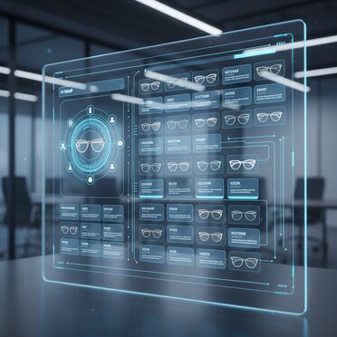 KI-gestützter Produktkatalog für Brillen