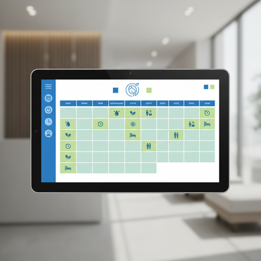Digitales Spa-Management-System mit Terminplanung