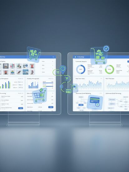 E-Commerce Digitalisierung mit KI und DMS