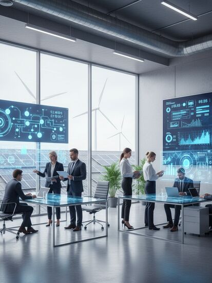 Digitalisierung in Energiedienstleistungen