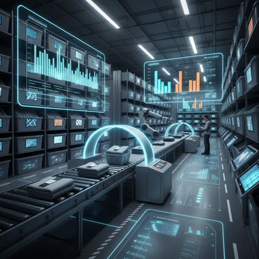 Intelligente Lagerverwaltung Digitales Lagerbestandsmanagement für Textilien