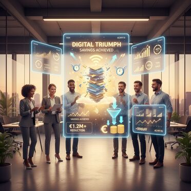 Erfolgreiches Team durch digitale Transformation