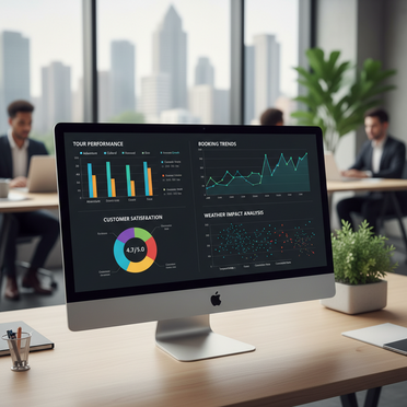 Analytics Dashboard für Outdoor-Tourismus