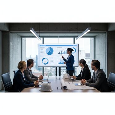 Demo-Präsentation Digitalisierung Baugewerbe