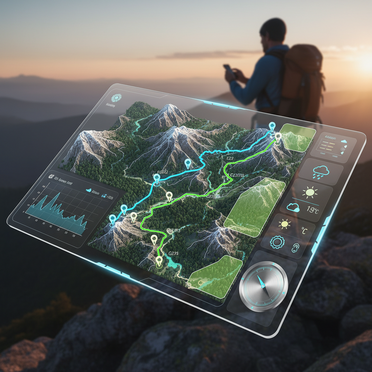 GPS Tracking und Routenplanung Interface