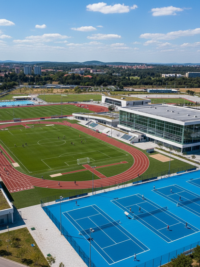 Moderne Sportstätten für Breitensport und Amateursport