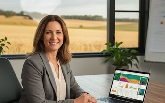 Landwirtschaftliche Digitalisierungsberaterin