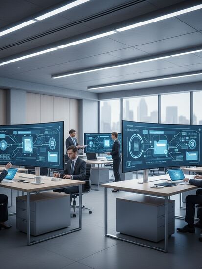 Finanzamt Digitalisierung mit KI und DMS