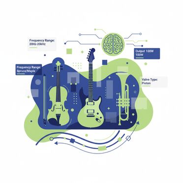 KI-gestützte Produktdatenanreicherung für Instrumente