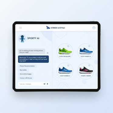 KI-Kundenservice für Sportmode