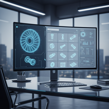 KI-gestützte Teileidentifikation