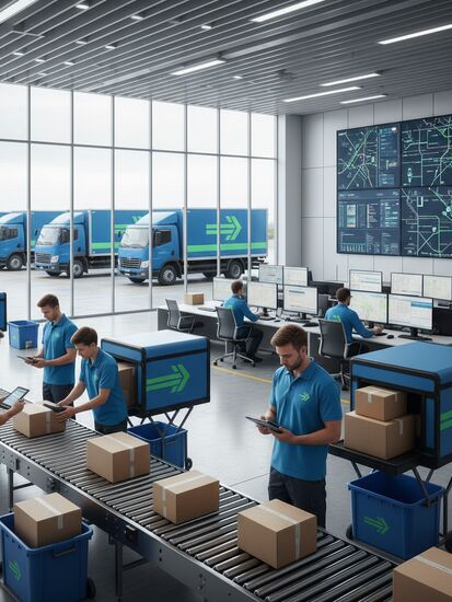 Digitalisierung in Express- und Kurierdiensten