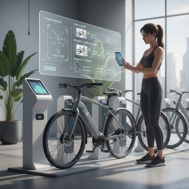 KI Schadenserkennung Fahrrad