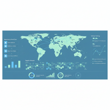 Supply Chain Management Lieferkettenoptimierung im Textilgroßhandel