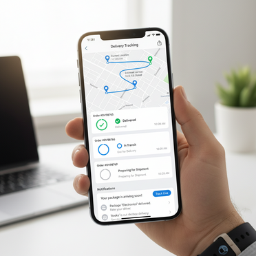 Digitale Sendungsverfolgung mit Echtzeit-Tracking
