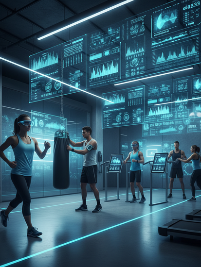 Moderne Sporttechnologie mit Wearables und Tracking-Systemen