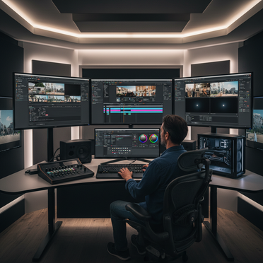 KI-gestützte Postproduktion für Filme