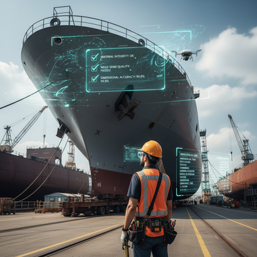 AR-gestützte Qualitätskontrolle in der Werft