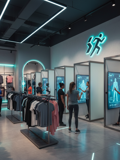 Digitalisierung im Sportmode und Athleisure Bereich