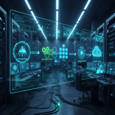 Automatisierte Deployment-Pipeline und CI/CD-Prozesse