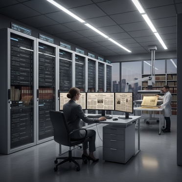 Digitales Zeitungsarchiv mit Volltextsuche