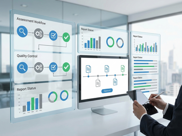 Digitales Gutachtenmanagement für Versicherungsprüfer